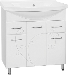 Style Line Тумба для умывальника Фьюжн №26 80 – фотография-1