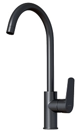 Mixline Смеситель для кухни 35k ML14-032GR графит – фотография-2