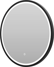 Misty Мебель для ванной Виста 150 подвесная белая матовая с черной столешницей – фотография-13