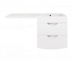 Style Line Мебель для ванной Жасмин-2 120 R Люкс Plus белый – фотография-7