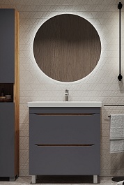 Vigo Мебель для ванной Wave 800-0-2 дуб золотой – фотография-1