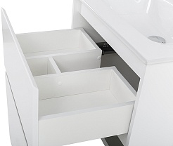 BelBagno Мебель для ванной Kraft 60 напольная Bianco Opaco раковина BB600ETL – фотография-15