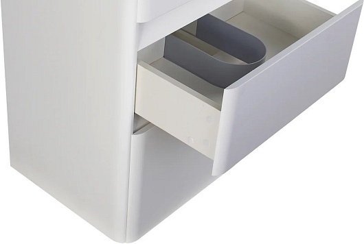 Style Line Тумба с раковиной подвесная Атлантика 60, антискрейч, столешница MI03 – картинка-3