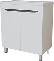 Mixline Тумба с раковиной Лайн 70 белая