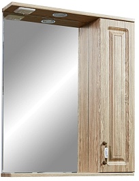 Stella Polare Зеркало-шкаф Кармела 65/С карпатская ель – фотография-1