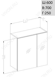 Opadiris Мебель для ванной "Сапфир" – фотография-3
