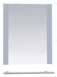 Misty Зеркало для ванной "Жасмин 60" металлик – фотография-1