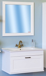 Sanflor Мебель для ванной Ванесса 75 белый – фотография-1