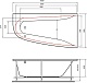 Vayer Акриловая ванна Boomerang 160x90 R – фотография-8