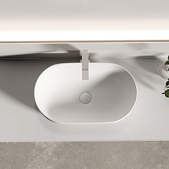 Ceramicanova Мебельная раковина Twist 50 CN12001MW белый матовый – фотография-2