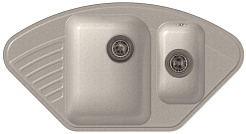 Raiber Мойка кухонная Айфель RQ987 белая – фотография-1