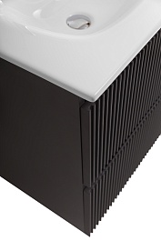 BelBagno Тумба с раковиной Uno 60 подвесная Темно-Серый матовый с раковиной BB-8099-60 – фотография-8