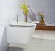 BelBagno Унитаз подвесной FLAY-R BB506CH безободковый – фотография-8