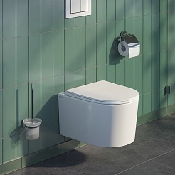 Iddis Унитаз Stone STORDSEi25 подвесной безободковый – фотография-7