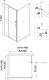 Niagara Душевая дверь в нишу Nova NG-63-10A – картинка-10