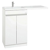 Onika Тумба под раковину Милтон Нова 48 напольная под стиральную машину белая