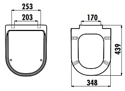Creavit Сиденье для унитаза Antik KC0303.01.03.00E с микролифтом – фотография-3
