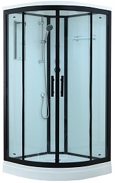 Timo Душевая кабина Standart Т-6601 Black – фотография-1