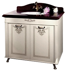 Водолей Мебель для ванной "Анжелика 90" F-3 красная – фотография-6