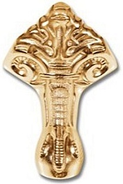 Эстет Ножки для ванны Бостон, Царская бронза – фотография-1