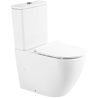 BelBagno Унитаз напольный Sfera-r BB2141CPR/BB2111SC