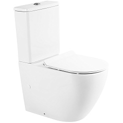 BelBagno Унитаз напольный Sfera-r BB2141CPR/BB2111SC – фотография-1