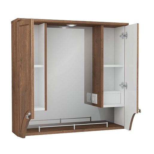 Merkana Зеркало-шкаф Пиллау 80 – картинка-3