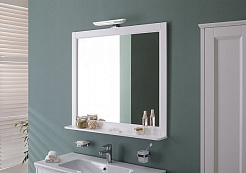 Aquanet Зеркало Бостон 100 М белое – фотография-6