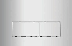 BelBagno Кнопка смыва TETRA BB-P57120 хром – фотография-1