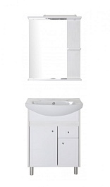 ASB-Mebel Зеркало Орхидея 60 белое дерево – фотография-2