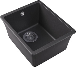 Florentina Мойка кухонная Вега 300 черная – фотография-2