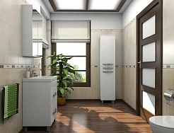 Какса-а Тумба с раковиной Квадро 70 – фотография-4