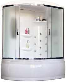 Royal Bath Душевая кабина RB 140ALP-C-CH правая – фотография-1