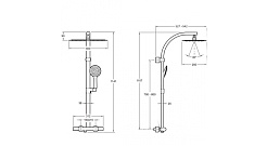 Jacob Delafon Душевая система Talan E20642RU-CP – фотография-3