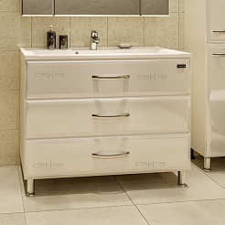 СанТа Умывальник Elen 100 – фотография-3