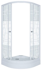 Triton  Душевой уголок Стандарт А квадраты 90x90 – фотография-1