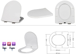 Taliente Унитаз Amato AM25010+SMnero подвесной – фотография-5