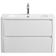 Cezares Тумба под раковину Relax 80 подвесная bianco lucido – фотография-11