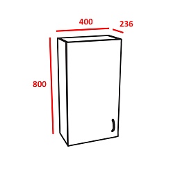 Merkana Шкаф Лилия 40 – фотография-2