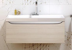 Aqwella Тумба для умывальника Верона 100 акация – фотография-1