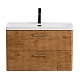 BelBagno Тумба с раковиной Due 80 подвесная Rovere Nature – фотография-21