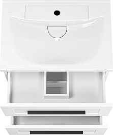 Misty Мебель для ванной Модерн 60 подвесная белая – фотография-8