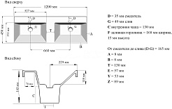 Velvex Тумба с раковиной Orlando 120 графит – фотография-8