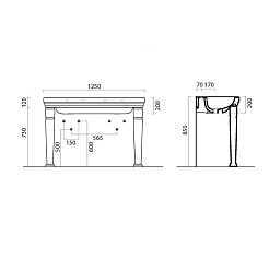 GSI Консоль Gsi Classic (877211) – фотография-2