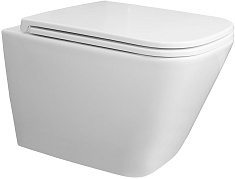 Azario Унитаз подвесной Teramo AZ-0052-UQ3 безободковый белый