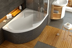 Ravak Акриловая ванна Rosa II Pu Plus 170 R – фотография-6