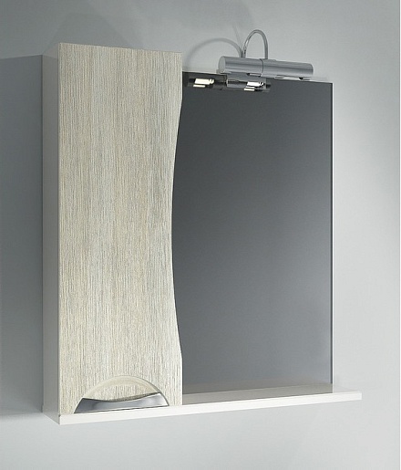 Какса-а Мебель для ванной "Каприз 75" L с ящиками дуб – картинка-3