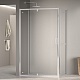 RGW Душевой уголок Passage PA-078-1 (PA-008 + Z-060-2) 80x100 профиль хром стекло прозрачное – фотография-5