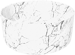 Teymi Раковина накладная Lina D41 T50198 белый мрамор – фотография-3