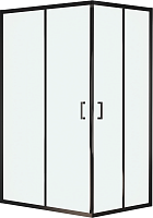 RGW Душевой уголок Passage PA-040B 120x90 профиль черный стекло матовое сатинат